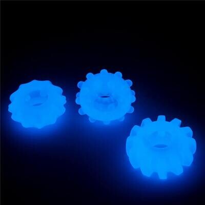 Lovetoy Lumino Play Penis Rings Set
