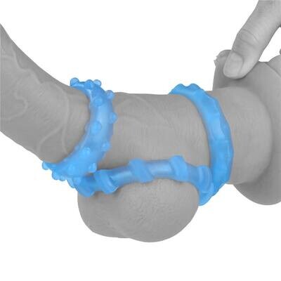 Lovetoy Lumino Play Penis Rings Set