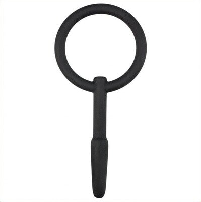 Silicone Short Cum-Thru Penis Sound