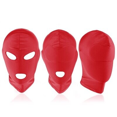 Fetish Slave BDSM Red Headgear
