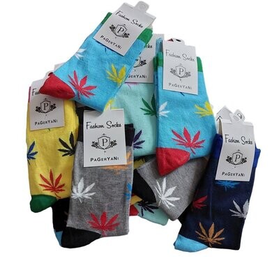 Funky Cannabis Socks for Men Or Women