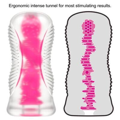 Lovetoy Lumino Play Pink Glow Masturbator