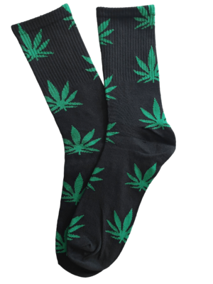 Funky Cannabis Socks for Men Or Women