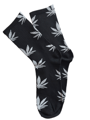 Funky Cannabis Socks for Men Or Women