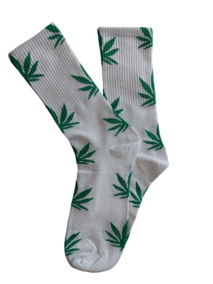 Funky Cannabis Socks for Men Or Women