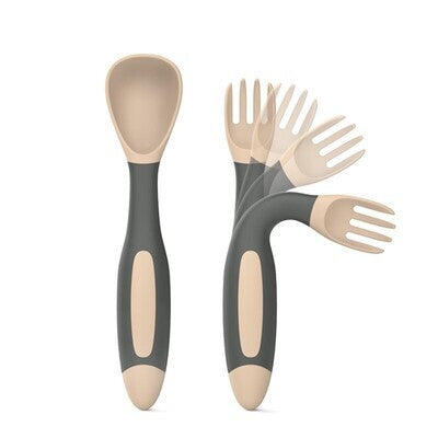 ABDL Silicone Adult Baby Training Spoon and Fork Set