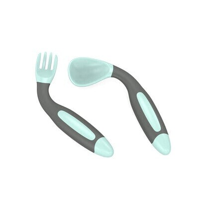 ABDL Silicone Adult Baby Training Spoon and Fork Set