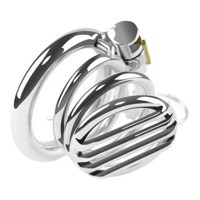 ​Jail Bars Stainless Steel Chastity Cage