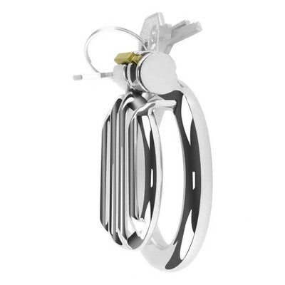​Jail Bars Stainless Steel Chastity Cage
