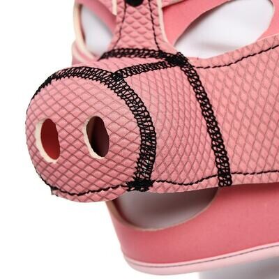 Squeal Pig Play BDSM Headgear