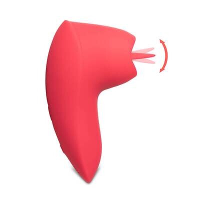 Blissful 12 Speeds Silicone Rechargeable Tongue Vibrator