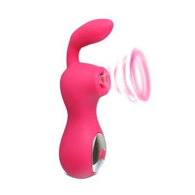 Dual Delight 12 Speeds Silicone Rechargeable Stimulator