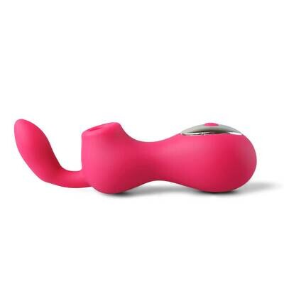 Dual Delight 12 Speeds Silicone Rechargeable Stimulator