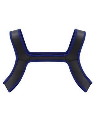 Fetish Play Neoprene Bulldog Style BDSM Chest Harness