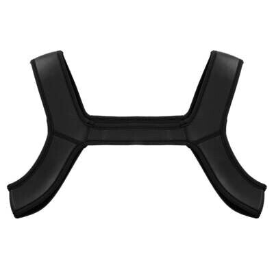 Fetish Play Neoprene Bulldog Style BDSM Chest Harness