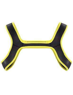 Fetish Play Neoprene Bulldog Style BDSM Chest Harness