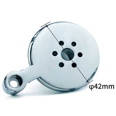 Stainless Steel Negative Chastity Cage With Catheter