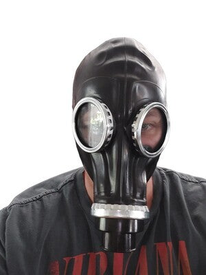 Gas Mask Including Filter - BDSM Fetish Gear