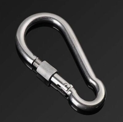 Stainless Steel Carabiner Spring Hook