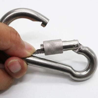 Stainless Steel Carabiner Spring Hook