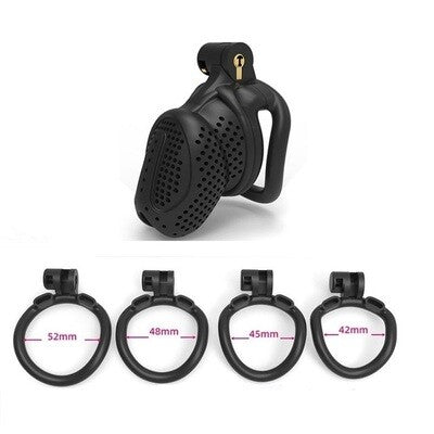 Tiger Head Chastity Cage