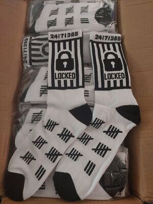 Chastity Locked Socks