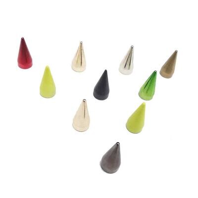 Cone Spike Studs with Screws (20pcs)
