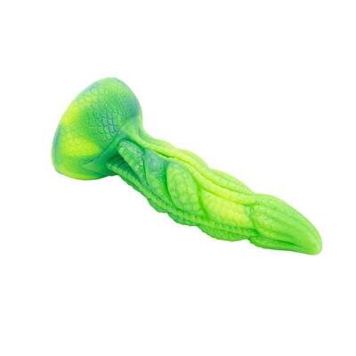 Green Alien Dildo with Suction Cup