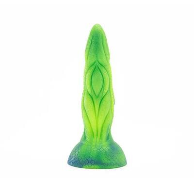 Green Alien Dildo with Suction Cup