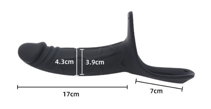 Realistic Penis Hollow Strap On Dildo for Men