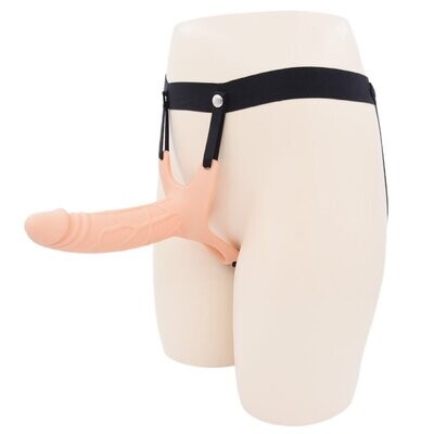 Realistic Penis Hollow Strap On Dildo for Men