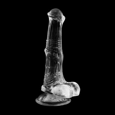 Transparent Pleasure Ride​ Horse Fantasy Dildo
