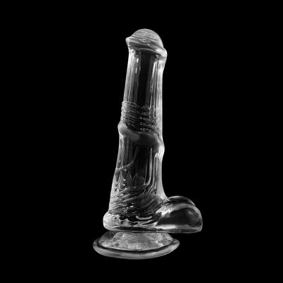Transparent Pleasure Ride​ Horse Fantasy Dildo