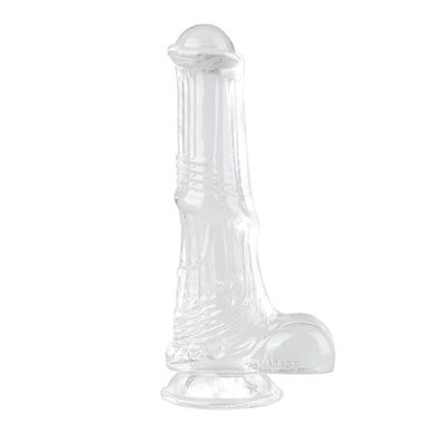 Transparent Pleasure Ride​ Horse Fantasy Dildo
