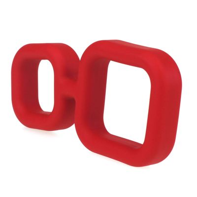 ​X-MEN Liquid Silicone Double Ring Cock Ring