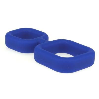 ​X-MEN Liquid Silicone Double Ring Cock Ring