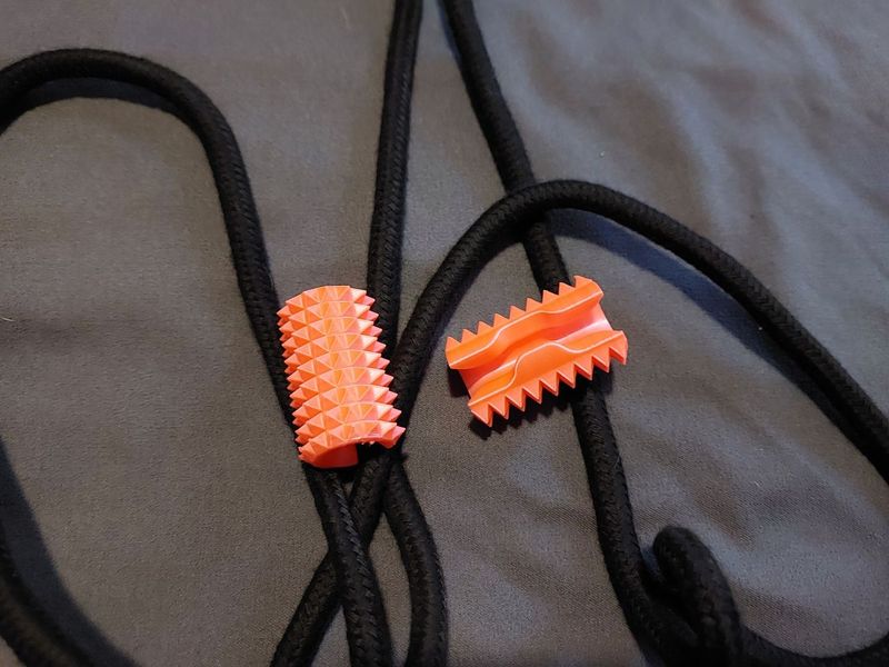 Fluorescent BDSM Bondage Rope Thorns - Pair