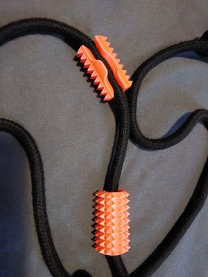 Fluorescent BDSM Bondage Rope Thorns - Pair