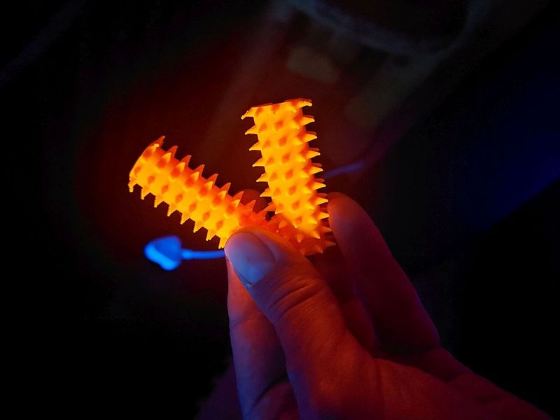 Fluorescent BDSM Bondage Rope Thorns - Pair
