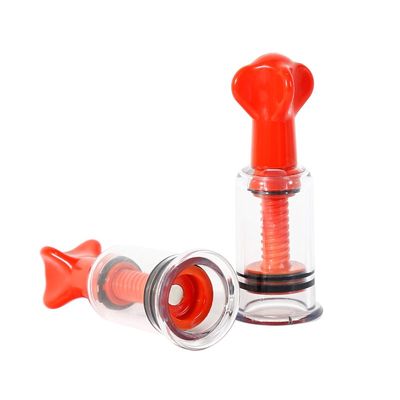 Pair Twist Nipple Suckers - Red