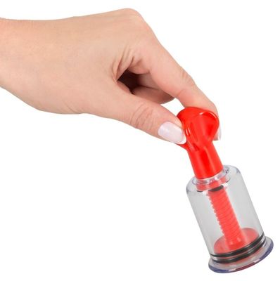 Pair Twist Nipple Suckers - Red