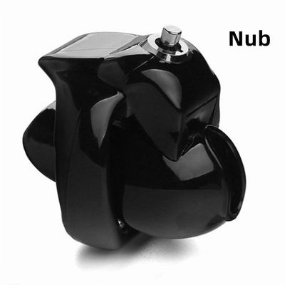 Black Chastity Cage Built In Lock HT-V5