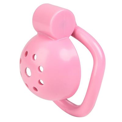 Sissy Pink Dome Chastity Cage