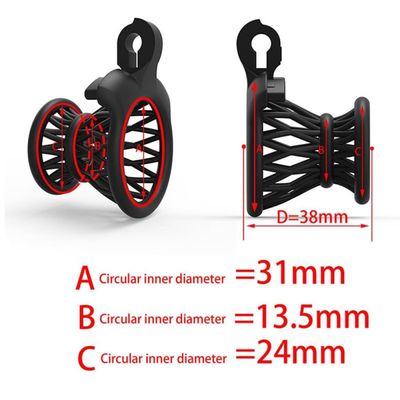 ​Negative Inversion Male Chastity Cage
