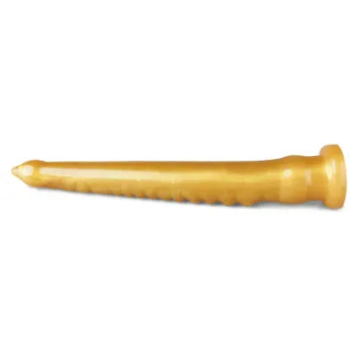 Golden Octopus Tentacle Anal Dildo
