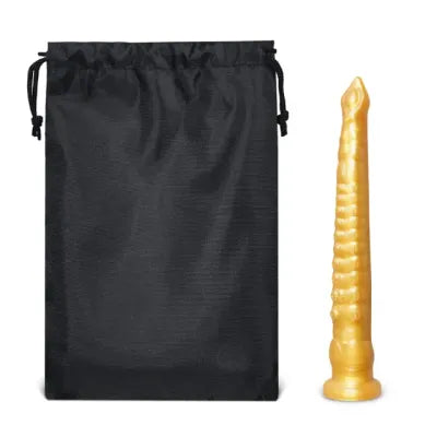 Golden Octopus Tentacle Anal Dildo
