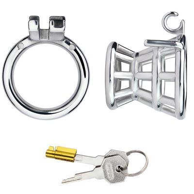 ​Negative Inversion Metal Chastity Cage