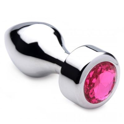 Stainless Steel Jewel Anal Plug