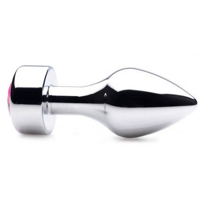 Stainless Steel Jewel Anal Plug