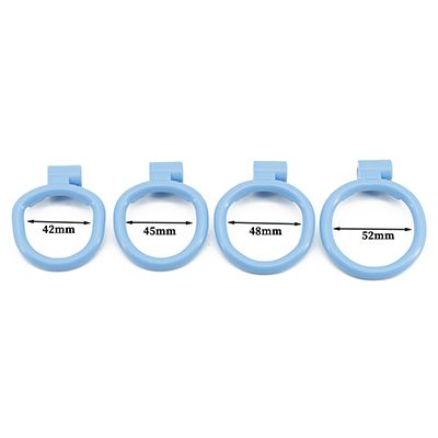 Blue Cobra Chastity Cage